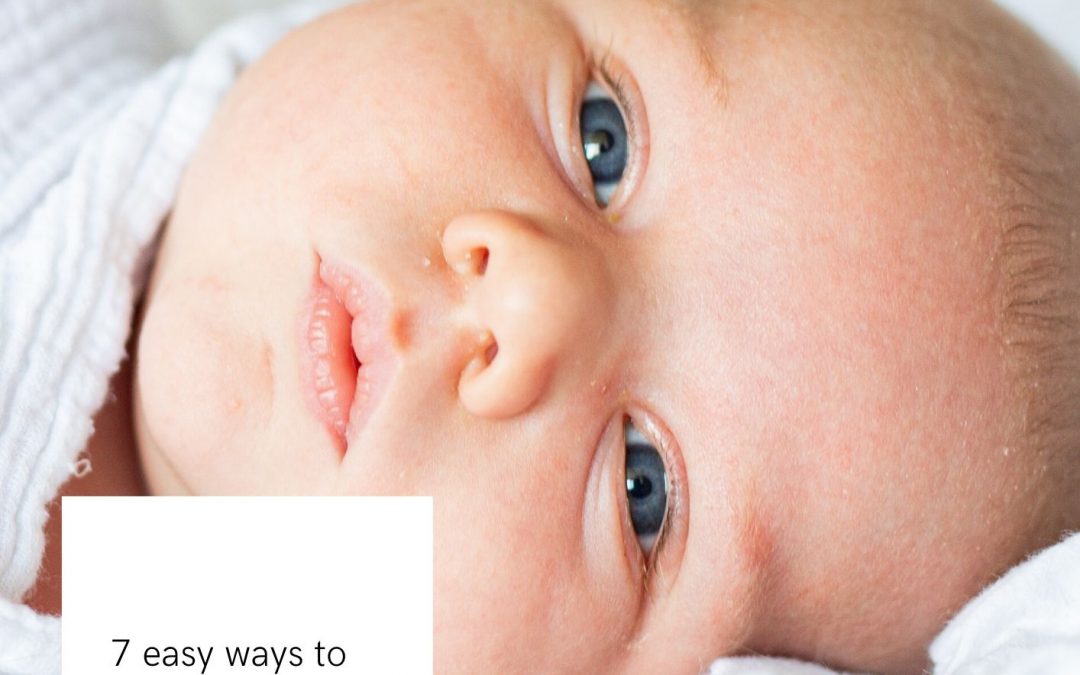 7 ways to document your newborn at home.