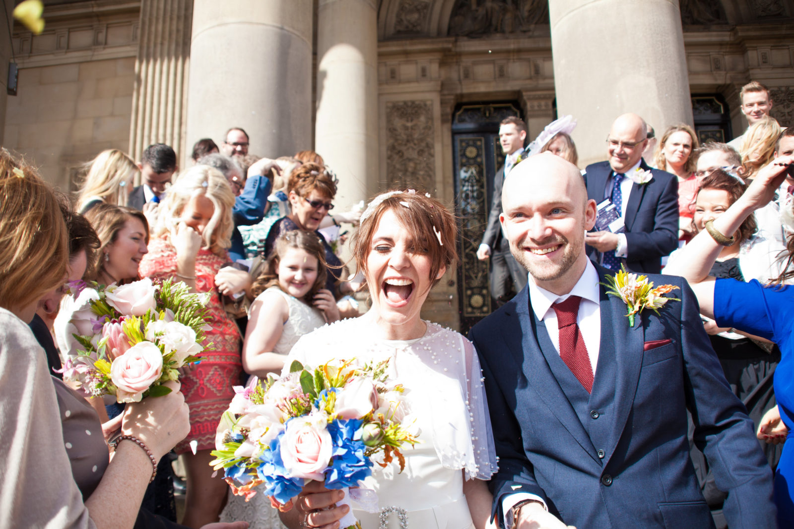 Featured on Rock My Wedding: Lorna & Dave