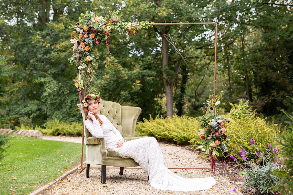 Bowcliffe hall styled shoot